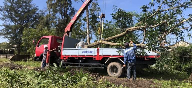 Xe Cẩu Tại Duy Xuyên - Quảng Nam